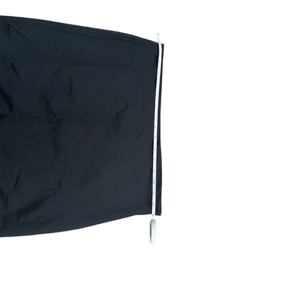 Mango MNG NWT Black Formal Pencil Skirt Back Slit Office Professional Size Large - Picture 11 of 12